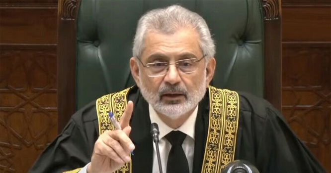 No judge complained about interference during my term: CJP Faez Isa