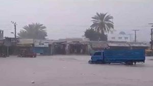 Gwadar and surrounding areas were inundated after heavy rain hit south-western parts of Balochistan as a western disturbance has been affecting the province for over two days. 