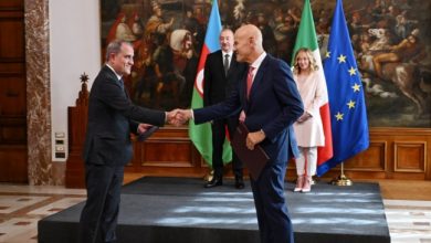 Rome hosts document exchange ceremony between Azerbaijan and Italy