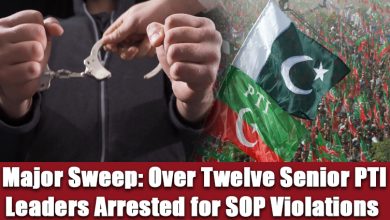 Major Sweep: Over Twelve Senior PTI Leaders Arrested for SOP Violations