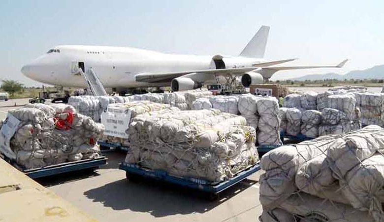 10th Relief Consignment for Palestine Leaves from Karachi