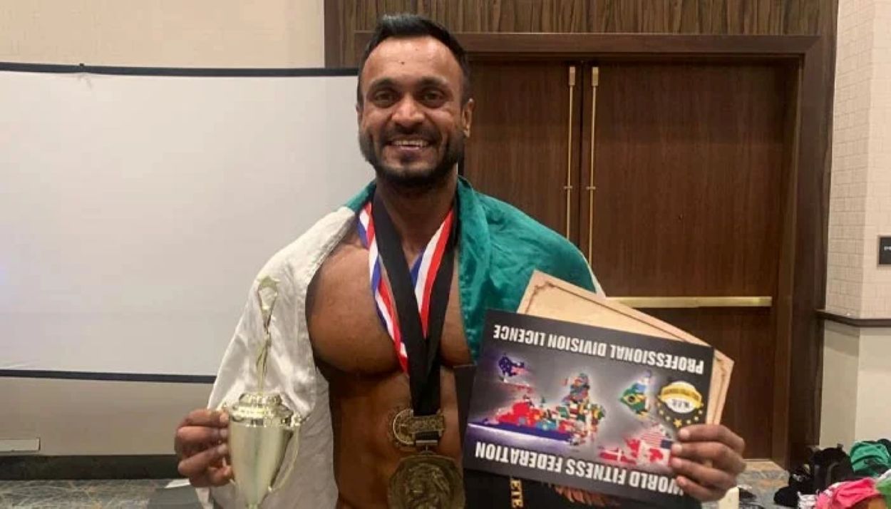 Pakistani Bodybuilder Rameez Ibrahim Wins Gold at Mr. Universe 2024