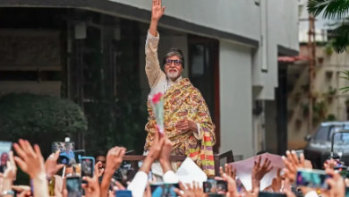 Amitabh Bachchan Greets Fans on His 82nd Birthday in Mumbai