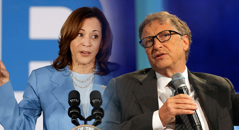 Bill Gates Donates $50 Million to Support Kamala Harris’s Presidential Bid