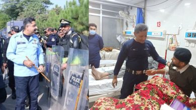 IG Rizvi Prioritizes Law and Order in Islamabad; DIG Raza Visits Injured Officers