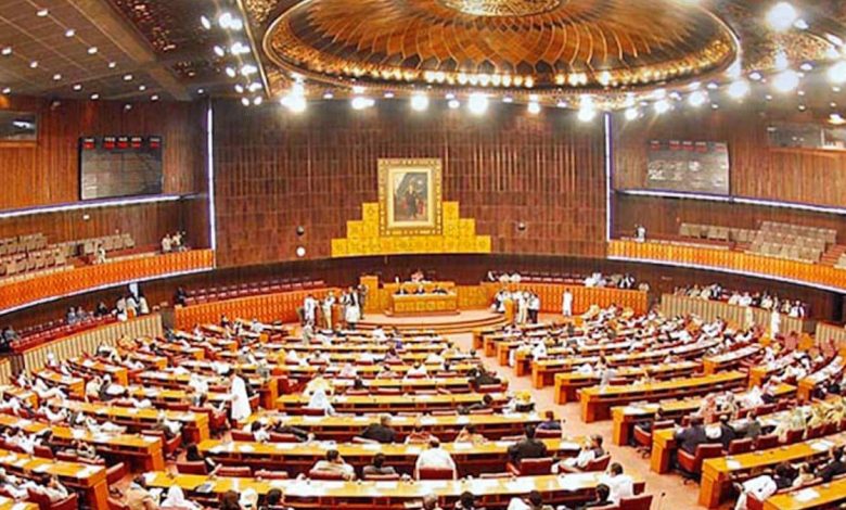 Four Bills Passed in Joint Session of Parliament Amidst PTI Protest