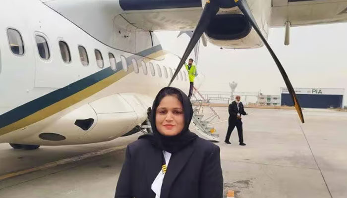 Mehwish Anwar makes history as PIA’s first female flying spinner engineer