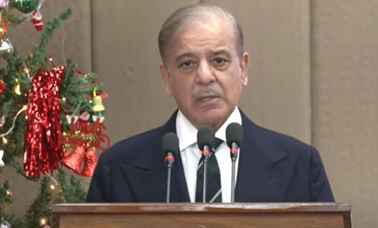 PM Shehbaz Sharif Emphasizes Ending Discrimination and Promoting Unity on Christmas