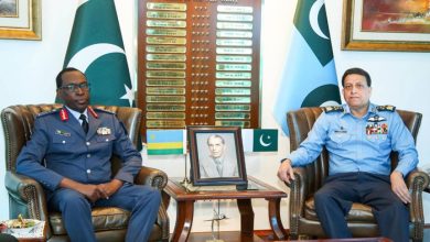 Rwandan Air Chief Visits Pakistan Air Force Headquarters to Strengthen Bilateral Ties