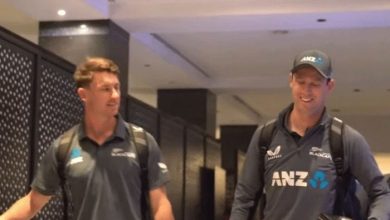 New Zealand Team Arrives in Lahore Amid Tight Security for Tri-Nation Series