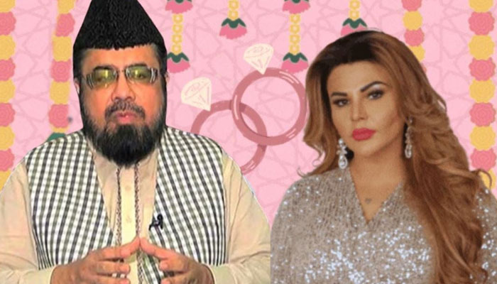 Mufti Qavi Expresses Desire to Marry Indian Actress Rakhi Sawant