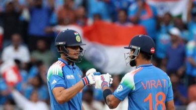 Champions Trophy 2025: Gill & Virate Kohli keep India steady after skipper's departure