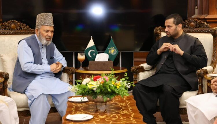 Pakistan Stands by Kashmiris in Their Freedom Struggle: Malik Zaheer Iqbal Channar”