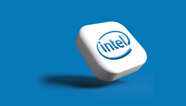 Intel headquarters with SoftBank investment highlight, symbolizing $2 billion lifeline and AI-focused semiconductor strategy