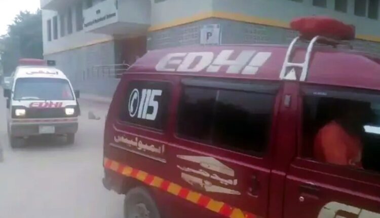 Karachi traffic accident at Drigh Road Underpass where three people died and one was injured.