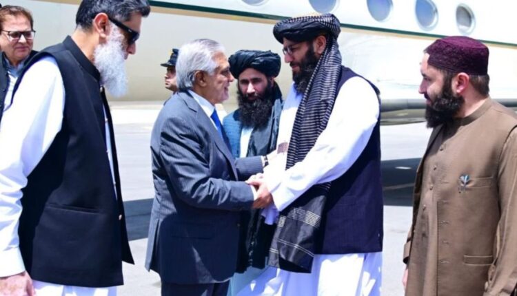 Ishaq Dar arrives in Kabul for trilateral talks with Afghan and Chinese FMs