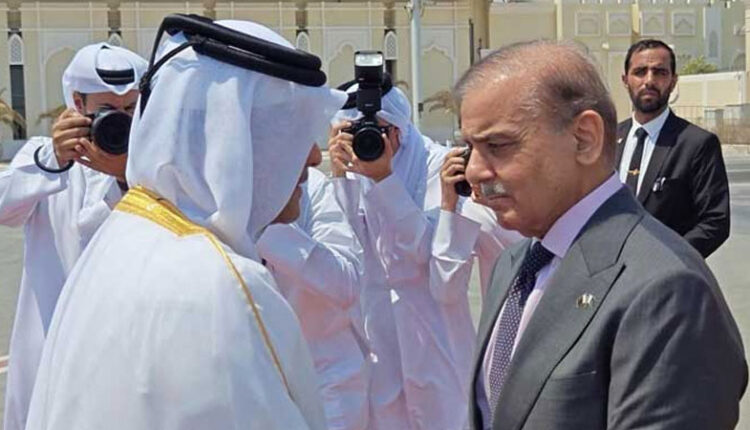 PM Shehbaz Visits Qatar to Condemn Israeli Strike, Express Solidarity