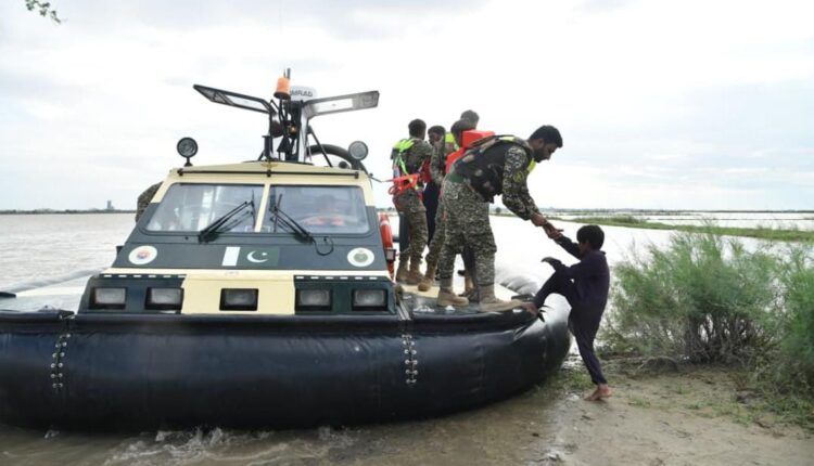 Pakistan Navy Leads Nationwide Flood Rescues Across Three Provinces
