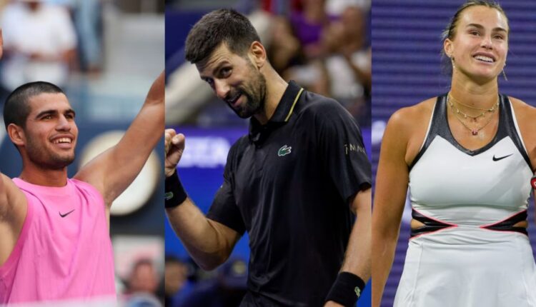 Djokovic, Alcaraz reach last eight, Sabalenka cruises
