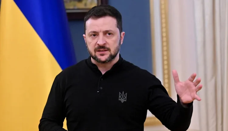 President Zelenskyy serious office address.
