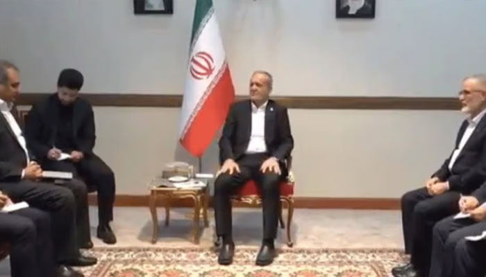 Mohsin Naqvi, Iranian President discuss regional security, bilateral ties