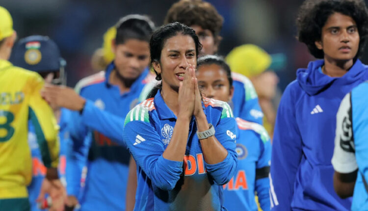 India Storms into ICC Women’s World Cup Final After Thrilling Win Over Australia
