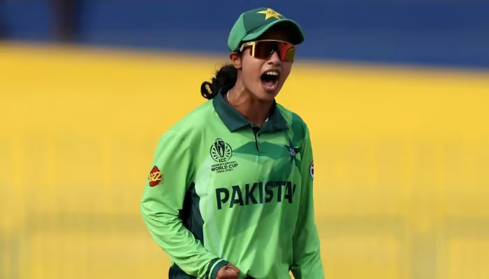 Nashra Sandhu creates history for Pakistan in Women’s World Cup