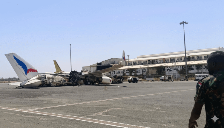 Sudan conflict Khartoum attacks drone warfare humanitarian crisis army offensive