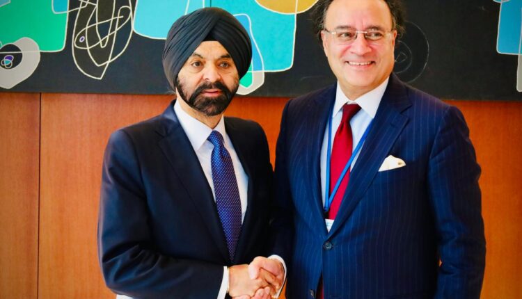 Finance Minister Meets World Bank Chief, Highlights Reform and Growth Agenda