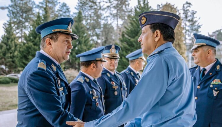 Air Chief Meets Romanian Air Force Chief During Official Visit