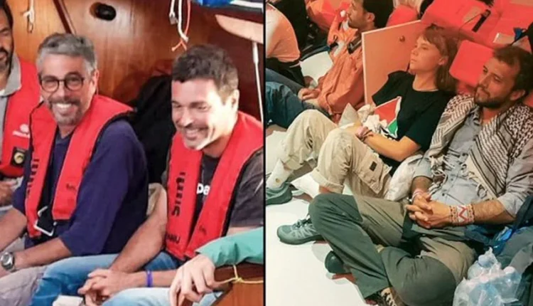 global protests Gaza blockade activists deported Israeli detention aid flotilla