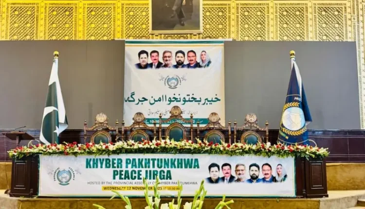 KP peace jirga, terrorism in Pakistan, Khyber Pakhtunkhwa security, political unity against terrorism, Pakistan peace talks