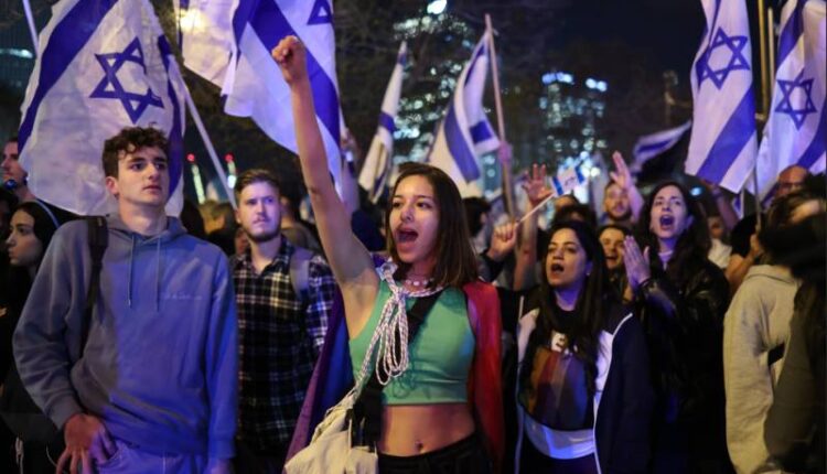 Protests Erupt in Tel Aviv Against Netanyahu Over Security Failures
