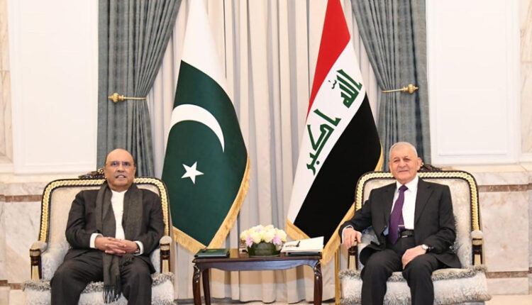 President Zardari Offers Pakistani Workforce for Iraq’s Reconstruction, Seeks Expanded Cooperation