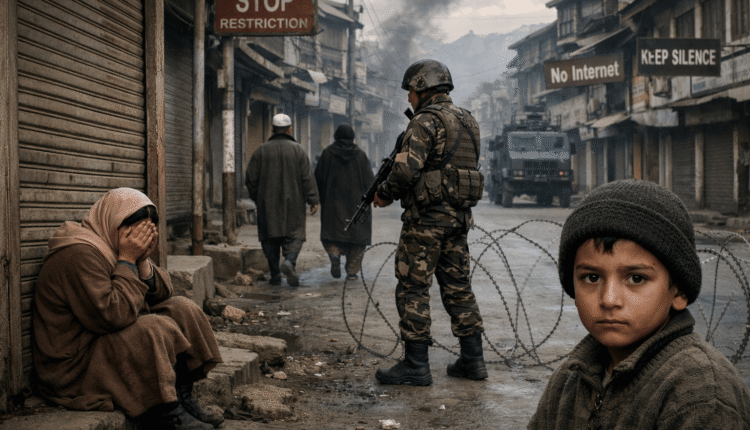 Kashmir Conflict Human Rights IIOJK Kashmir Crisis International Law Human Rights Violations South Asia Politics Freedom of Expression UN Human Rights Global Silence