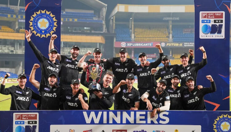 New Zealand Script Historic ODI Series Win in India