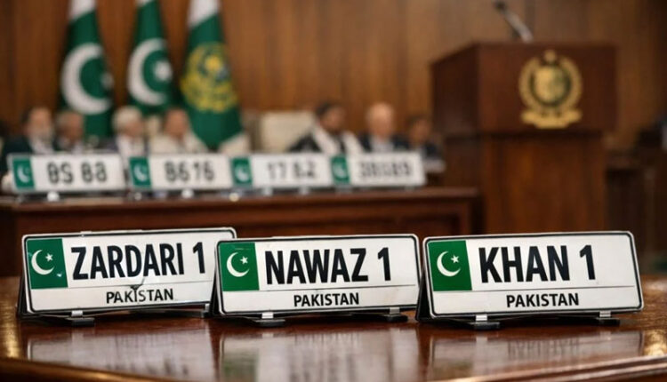 “Wazir 1” Personalized Number Plate Fetches Highest Bid in Auction