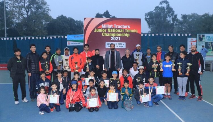 Junior Tennis Pakistan Millat Tractors Tennis Amir Mazari Youth Sports Pakistan Tennis Championship 2026