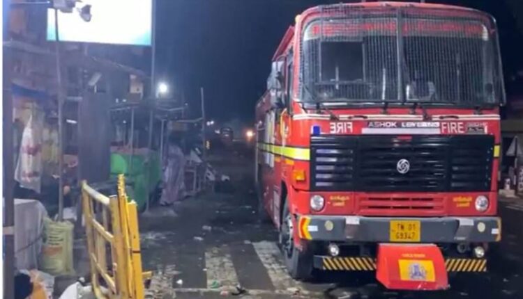 Tamil Nadu Festival Explosion Kallakurichi River Festival Blast Gas Cylinder Explosion India Manalurpettai Festival Tragedy