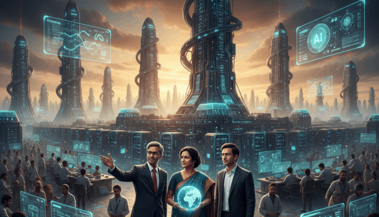 India AI Artificial Intelligence Data Centres Tech Revolution Global AI