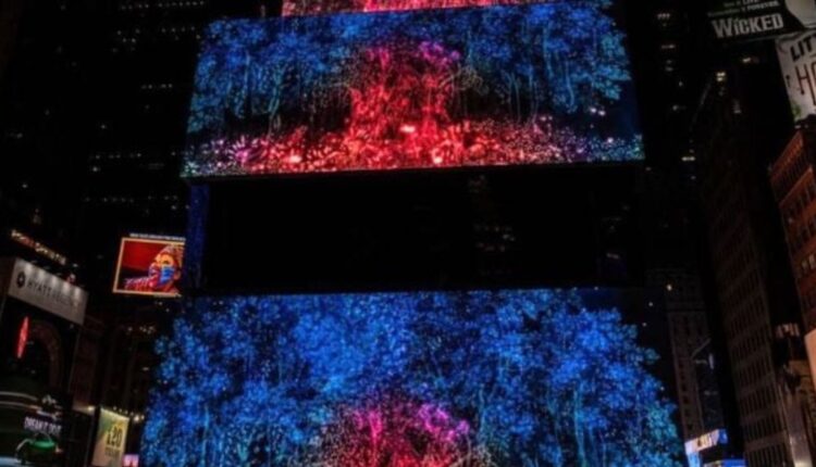 Pakistani animator Eeman Masood shines on Times Square