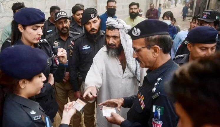 Illegal Afghan Verification Pakistan Security Operations Ramadan Safety Checks CTD Operations Law Enforcement Pakistan