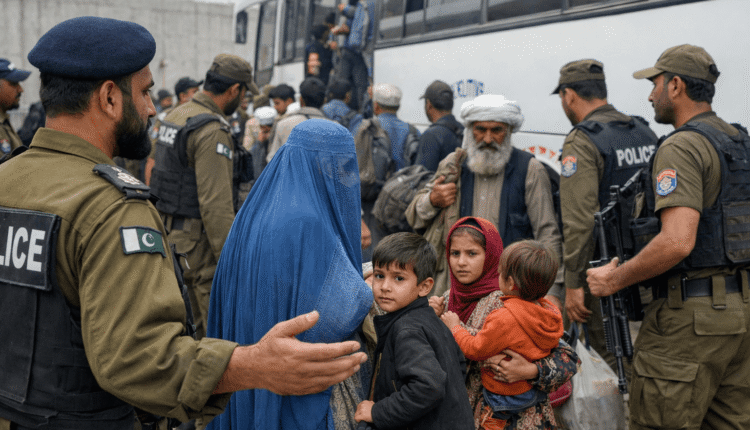 Punjab Deportation Afghan Nationals Illegal Residents Punjab Police Action Border Security