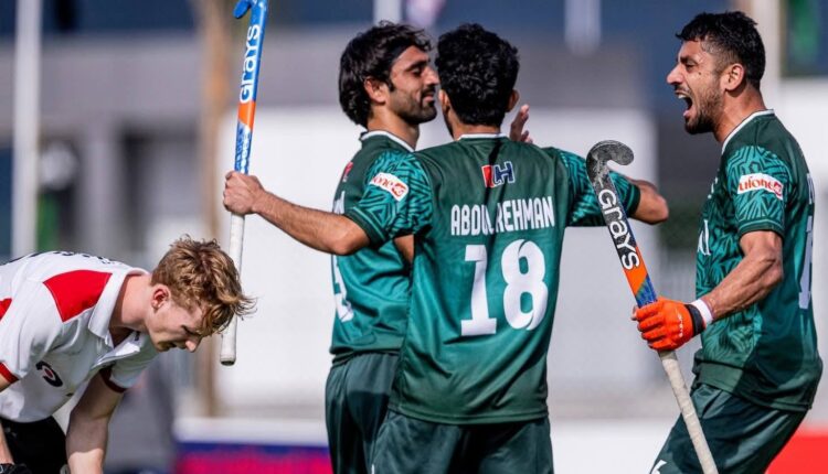 Pakistan Hockey FIH World Cup Qualifier Hockey Victory Pakistan Sports News Field Hockey