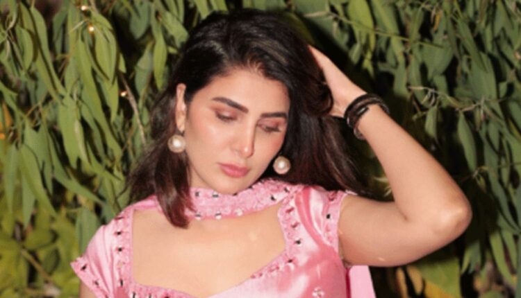 Areeba Habib impresses fans with elegant pink look