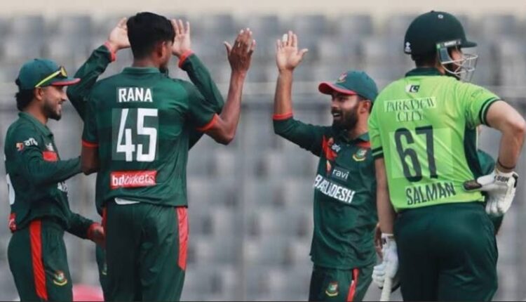 Pakistan Vs Bangladesh ODI Cricket