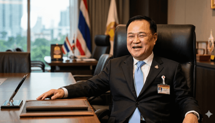 Thailand Politics Anutin Charnvirakul Thailand PM Bhumjaithai Party