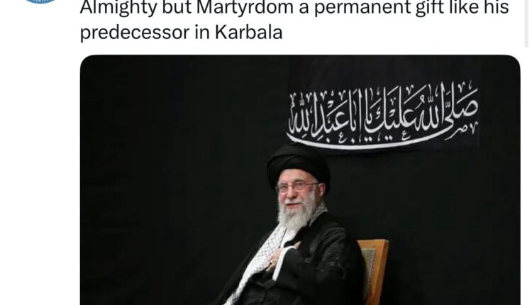 Iran Confirms Khamenei Martyred in US-Israel Military Attack