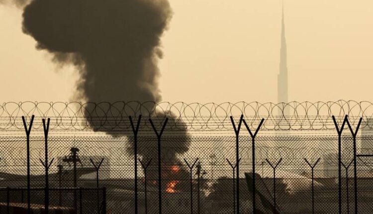 Dubai Airport Attack Middle East Conflict Drone Strike Abu Dhabi Airport