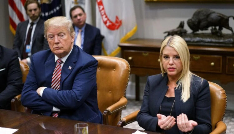 Pam Bondi Todd Blanche Trump Epstein Files Attorney General